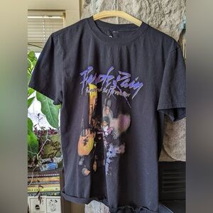 Prince Purple Rain Tee Shirt M.